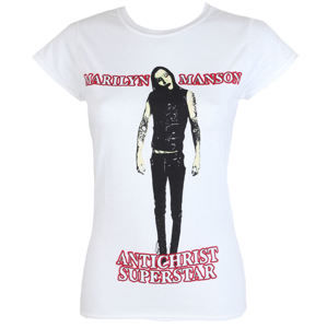 ROCK OFF Marilyn Manson Antichrist Čierna biela M