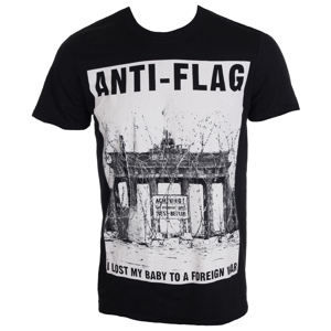 Tričko metal KINGS ROAD Anti Flag Brandenburg Gate Čierna XXL