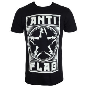 Tričko metal KINGS ROAD Anti Flag New Gunstar Čierna L