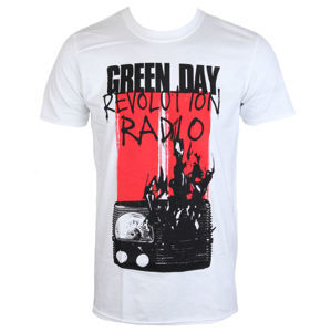 PLASTIC HEAD Green Day RADIO COMBUSTION Čierna biela