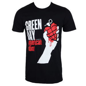 Tričko metal PLASTIC HEAD Green Day AMERICAN IDIOT Čierna XXL