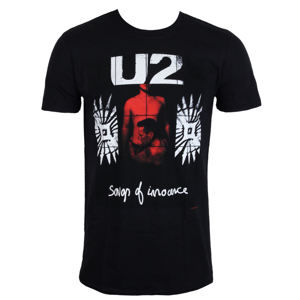 Tričko metal PLASTIC HEAD U2 SONGS OF INNOCENCE RED SHADE Čierna