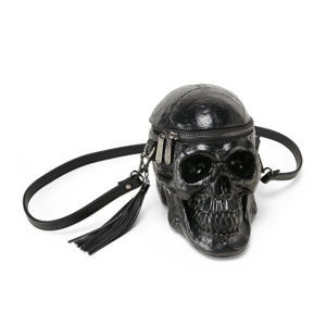 taška (kabelka) KILLSTAR - Grave Digger Skull - Black -