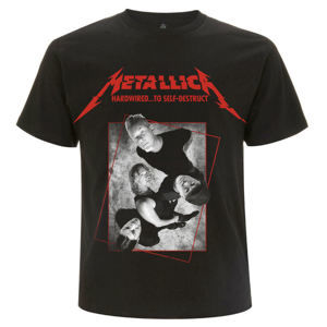 NNM Metallica Hardwired Band Concrete Čierna viacfarebná