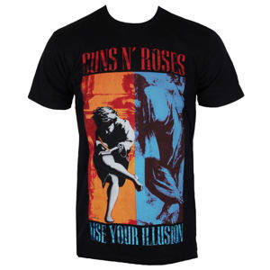 Tričko metal BRAVADO Guns N' Roses Illusion Čierna XL