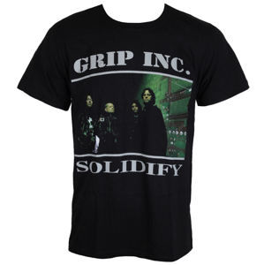 Tričko metal MASSACRE RECORDS Grip Inc. Solidify Čierna M