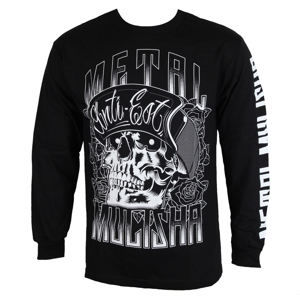 tričko street METAL MULISHA WOODCUT Čierna viacfarebná S