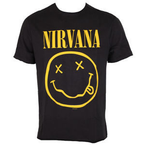 tričko metal AMPLIFIED Nirvana NIRVANA Čierna L