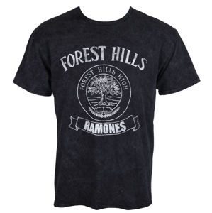 Tričko metal ROCK OFF Ramones Forest Hills Čierna S