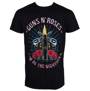 Tričko metal ROCK OFF Guns N' Roses Night Train Čierna