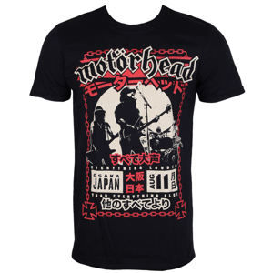 Tričko metal ROCK OFF Motörhead Loud in Osaka Čierna XXL