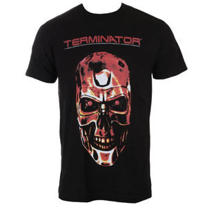 tričko filmové AMERICAN CLASSICS Terminator REDTERM Čierna