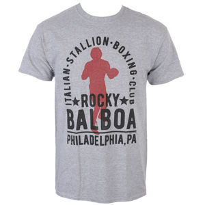 tričko filmové AMERICAN CLASSICS Rocky BALBOA BOXING CLUB Čierna