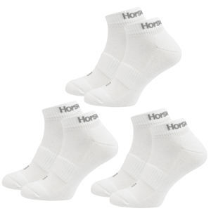 ponožky (set 3 párov) HORSEFEATHERS - RAPID - White - AA1078B