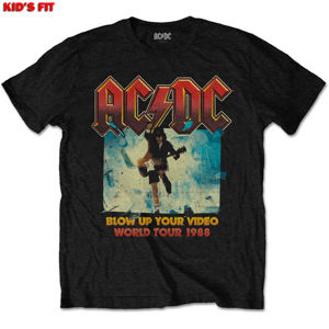 Tričko metal ROCK OFF AC-DC Blow Up Your Video Čierna 12-13