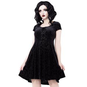 šaty dámske KILLSTAR - Angelyn - BLACK - KSRA000032 XS