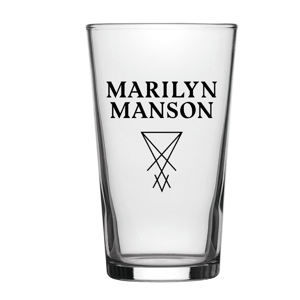 riadu alebo kúpeľňa RAZAMATAZ Marilyn Manson Logo