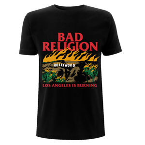 Tričko metal NNM Bad Religion Burning Black Čierna