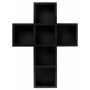 dekorácia (polica) KILLSTAR - Cross - Black - KSRA004720