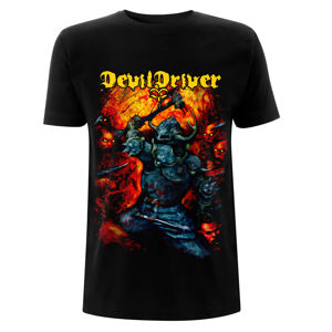 Tričko metal NNM Devildriver Warrior Čierna