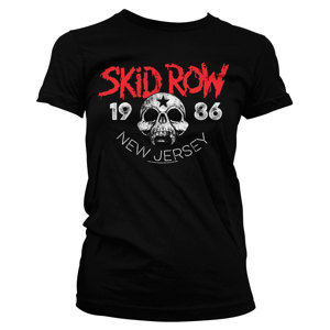 tričko metal HYBRIS Skid Row New Jersey Čierna L