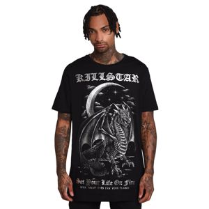 tričko KILLSTAR Firebreather Čierna XL