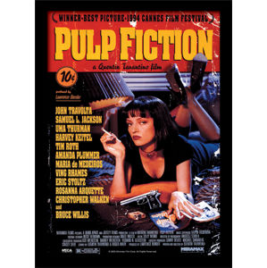 obraz Pulp Fiction - (Uma On Bed) - PYRAMID POSTERS - FP10497P