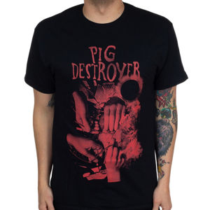 Tričko metal INDIEMERCH Pig Destroyer Hands Čierna XXL