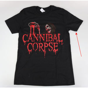 PLASTIC HEAD Cannibal Corpse ACID BLOOD Čierna