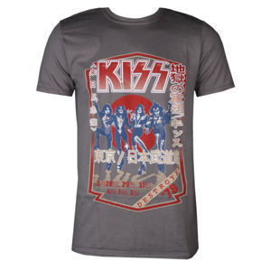 Tričko metal ROCK OFF Kiss Destroyer Tour '78 Čierna L