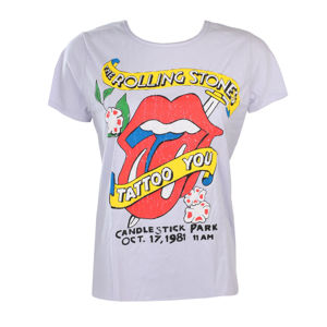 Tričko metal AMPLIFIED Rolling Stones TATTOO YOU Čierna