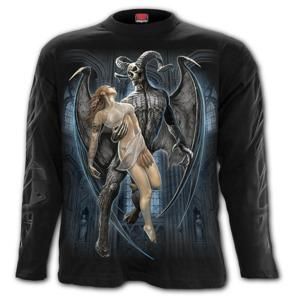 tričko SPIRAL DEVIL BEAUTY Čierna