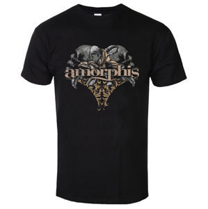 Tričko metal ART WORX Amorphis Skulls Čierna XXL