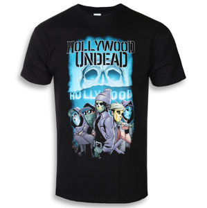 Tričko metal PLASTIC HEAD Hollywood Undead CREW Čierna M
