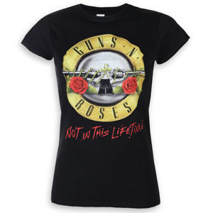 Tričko metal ROCK OFF Guns N' Roses Not In This Lifetime Tour Čierna XL