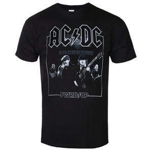 tričko pánske AC/DC - PWRDUP Live - Black - 50540000