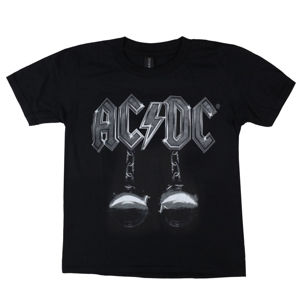 tričko metal LOW FREQUENCY AC-DC Family Jewels Čierna S