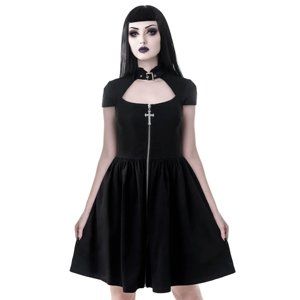 šaty dámske KILLSTAR - Lucinda - BLACK - KSRA000502 XS