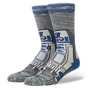 ponožky STAR WARS - R2 UNIT - GREY - STANCE - M545D17R2U-GRY M