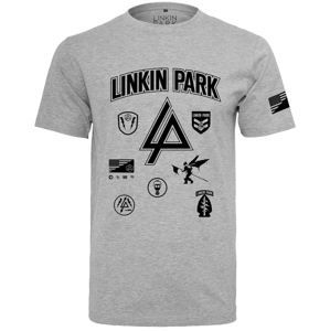 Tričko metal NNM Linkin Park Patches Čierna S