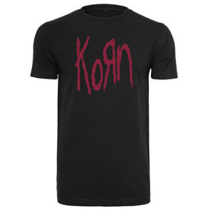Tričko metal NNM Korn Logo Čierna XS