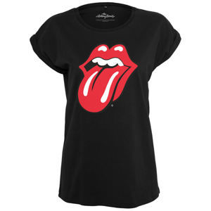 Tričko metal NNM Rolling Stones Tongue Čierna M