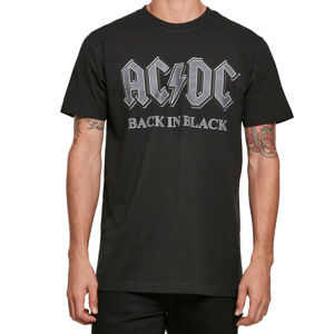 Tričko metal NNM AC-DC Back In Black Čierna XXL