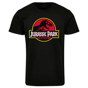 tričko pánske Jurassic Park - Logo - čierna - URBAN CLASSICS - MC838