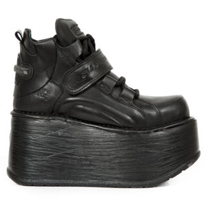 topánky kožené NEW ROCK CRUST NEGRO Čierna 39