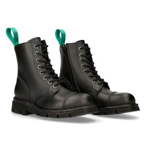 topánky kožené NEW ROCK VEGAN NEGRO Čierna 39