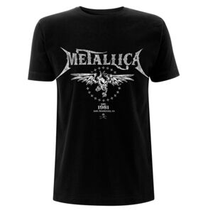 Tričko metal NNM Metallica Biker Čierna M