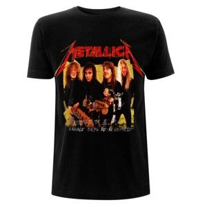 Tričko metal NNM Metallica Garage Photo Čierna XXL