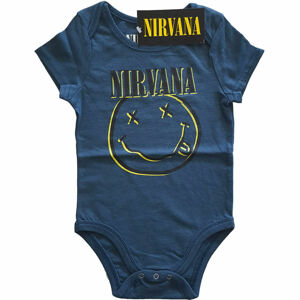detské body ROCK OFF Nirvana Inverse Smiley Toddler Čierna
