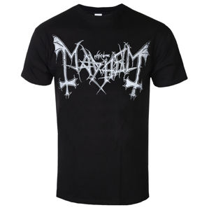 tričko RAZAMATAZ Mayhem Distressed Logo Čierna L